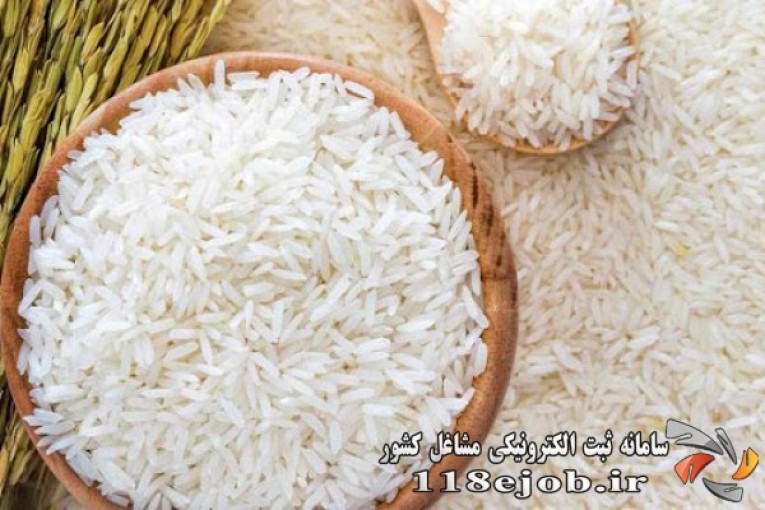 فروش برنج هاشمی در سوغات سرای گیلان