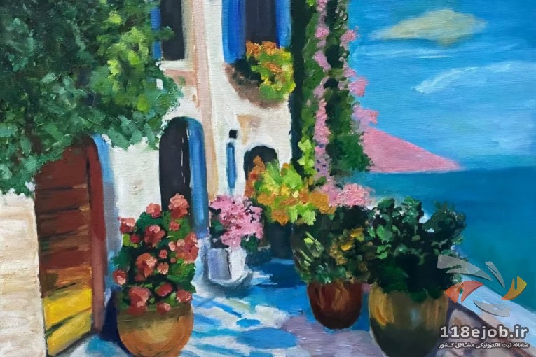 آموزشگاه نقاشی خیال رنگی در رشت