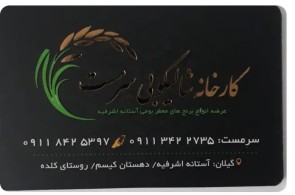 بهترین تولید کننده برنج در آستانه اشرفیه
