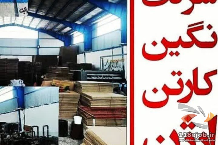 تولید و فروش کارتن (نگین کارتن ارژن) در شیراز