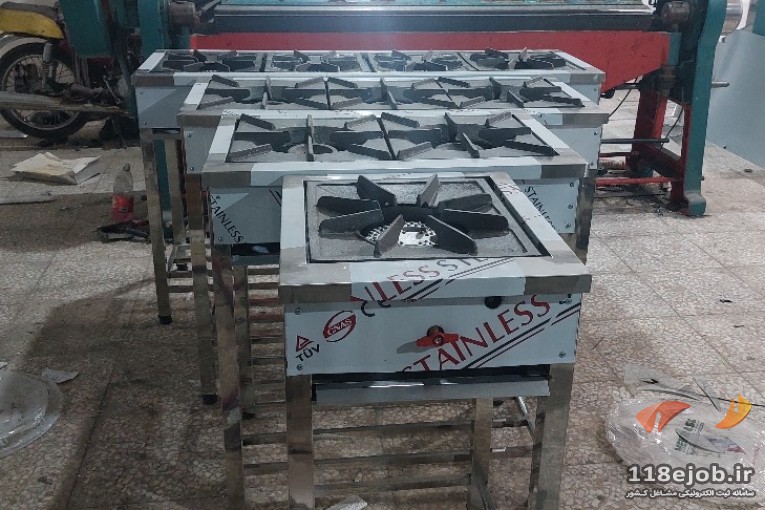 اجاق گاز خطی صنعتی 
