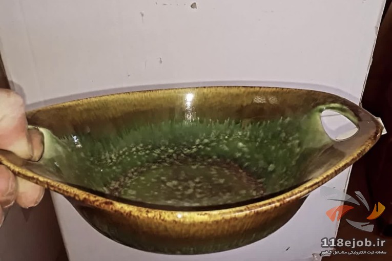 سفال موج هنر ایران در همدان