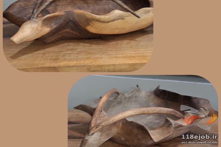 تولید ظروف چوبی بلوط سبز در کرج