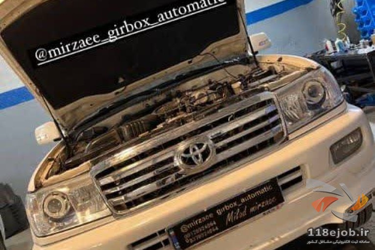 گیربکس اتوماتیک میرزائی در تهران