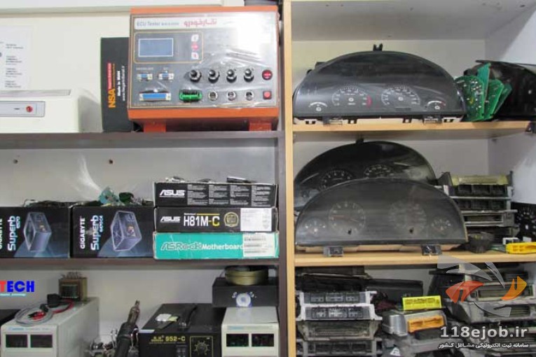 آموزش تعمیرات ایسیو ای سی یو برق خودرو ecu کیلومتر ریمپ پروگرام