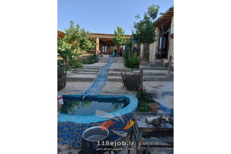 اقامتگاه بومگردی گیناش در شهرکرد