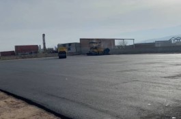 اجرای آسفالت مهندس کیانی در تبریز