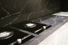 بهترین اجرای صفحه کابینت کورین و کوارتز در جاجرود - اجرای صفحه کابینت کورین و کوارتز برادران هدایتی در جاجرود